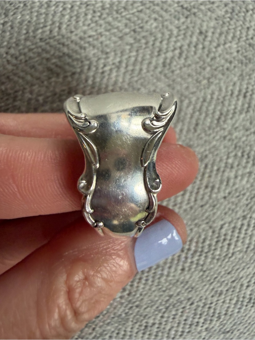 Handmade Spoon Ring - Picture 10 of 11